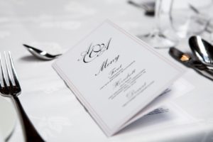 Svatební menu - nabídka | Svatba na zámku