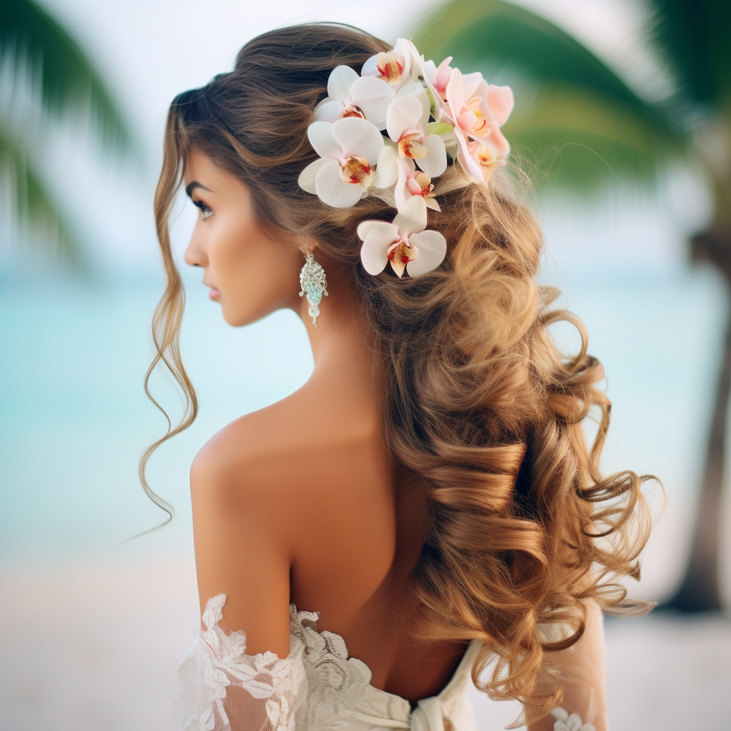 Svatební ozdoby do vlasů - květiny | svatbanazamku.eu